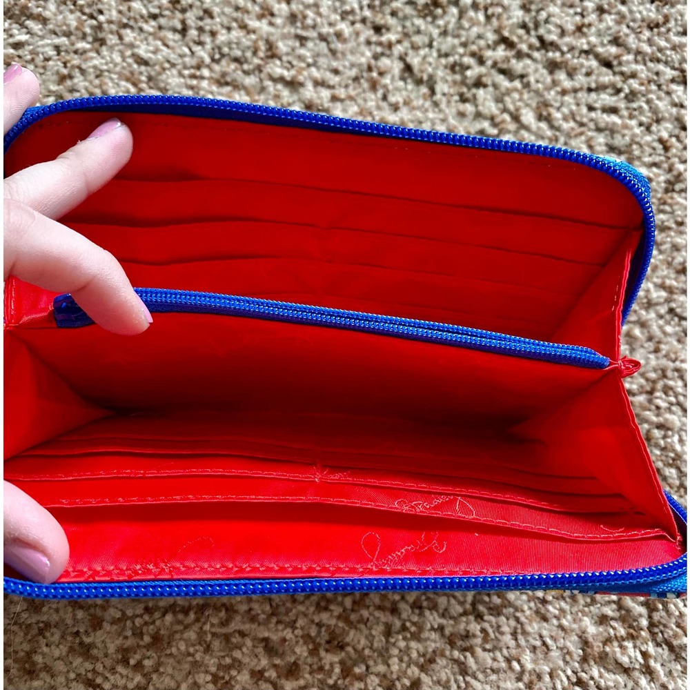 Vera Bradley colorful paisley wallet - Picture 4 of 5
